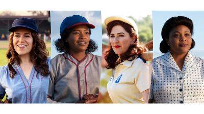 'A League of Their Own': Abbi Jacobson, Chanté Adams and D'Arcy Carden Step Up to Bat in First Teaser - www.etonline.com - USA