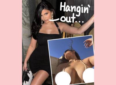 Kylie Jenner Frees The Nipple In Daring Bikini Pic! Look! - perezhilton.com