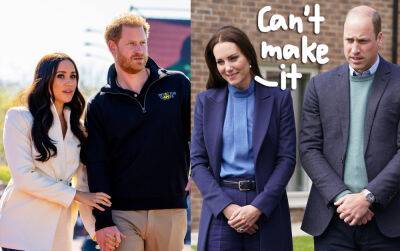 Prince Harry & Meghan Markle DID Invite Prince William & Kate Middleton To Lilibet's Party -- & They Said NO! - perezhilton.com - Britain - county Windsor