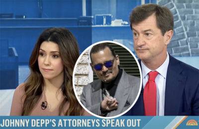 Johnny Depp's Lawyers Insist They Used Amber Heard's 'Words Against Her' To Win Verdict -- NOT Social Media! - perezhilton.com