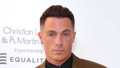 Colton Haynes Is Asked About His Divorce From Jeff Leatham - www.justjared.com