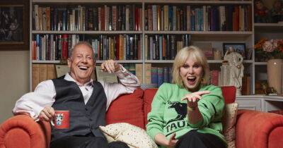 Dame Joanna Lumley makes herself cosy at home with Gyles Brandreth in Celebrity Gogglebox - www.msn.com