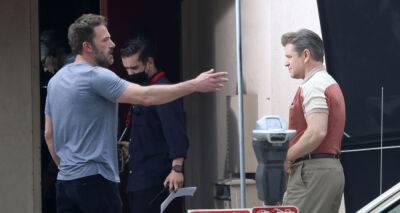 Ben Affleck Directs Matt Damon During Latest Day of Filming 'Nike' Movie - www.justjared.com - Los Angeles - Jordan