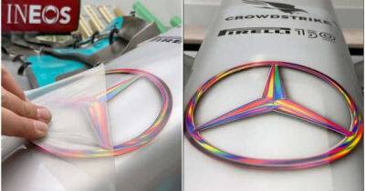 Mercedes have changed their F1 logo to Pride colours - Lewis Hamilton loves it - www.msn.com - Saudi Arabia - Qatar - George - city Baku - city Hamilton