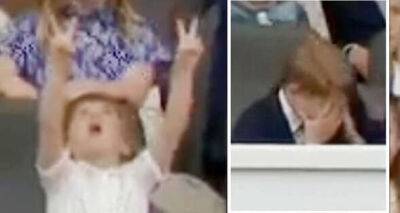 Prince George left with head in hands as animated Prince Louis steals limelight at Jubilee - www.msn.com - Britain - Russia