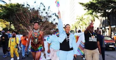 Politically charged Durban Pride returns after three years (Photos) - www.mambaonline.com - county Hall - city Durban