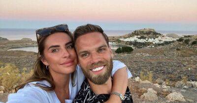 Jess Shears shares intimate video from delivery room before giving birth to second child - www.ok.co.uk - Greece