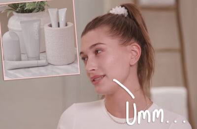 Hailey Bieber's Skincare Line Causing Breakouts?! Reddit Users Make Shocking Claims About Rhode! - perezhilton.com