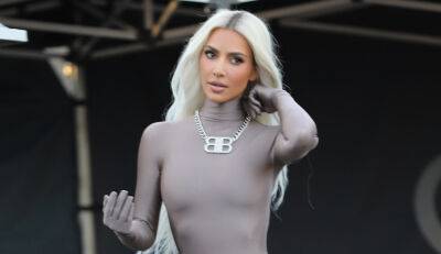 Kim Kardashian Wears Skin-Tight Bodysuit After Revealing 21 Pound Weight Loss - www.justjared.com - Los Angeles