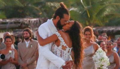 Model Lais Ribeiro Marries Basketball Player Joakim Noah - See Their Wedding Photos! - www.justjared.com - Brazil - USA - Chicago