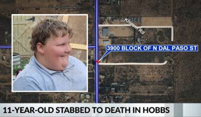 11-Year-Old Murder Victim Reveals Shocking Identity Of His Killer In Last Breath - perezhilton.com - Texas - Oklahoma - state New Mexico - county Lea - city Hobbs