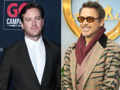 Robert Downey Jr. Paid For Armie Hammer's Rehab After Rape Accusation?! - perezhilton.com - Florida - county Chambers