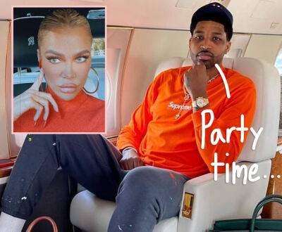 Tristan Thompson Parties In Greece After It’s Revealed He’s Expecting Baby No. 2 With Khloé Kardashian - perezhilton.com - USA - Greece - Turkey