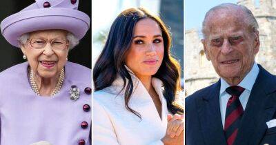Queen Elizabeth II Was Allegedly Relieved Meghan Markle Missed Prince Philip’s Funeral, New Book Claims - www.usmagazine.com - California