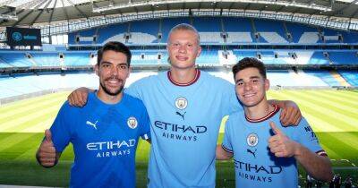 Pep Guardiola may know the answer to Man City's Erling Haaland and Julian Alvarez question - www.manchestereveningnews.co.uk - Manchester - Norway - county Bath