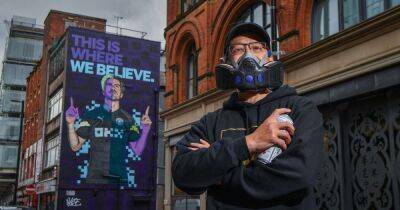 Meet the former scientist behind four giant Man City murals across Manchester - www.manchestereveningnews.co.uk - France - Manchester