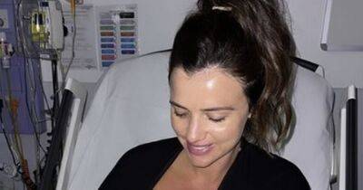 Lucy Mecklenburgh shares unseen snap after giving birth: 'We ordered a Deliveroo' - www.ok.co.uk