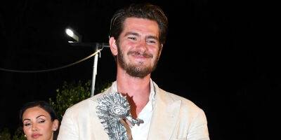 Andrew Garfield Awarded With Legend Award at Italy's Ischia Film Festival - www.justjared.com - Italy