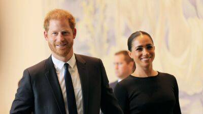 Prince Harry and Meghan Markle Arrived at the UN in NYC Holding Hands - www.glamour.com - city Cape Town