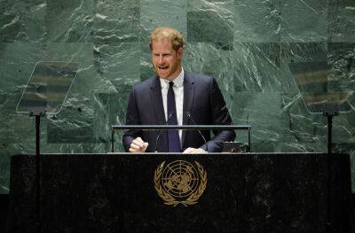 Prince Harry Delivers Nelson Mandela Day Address At U.N.: ‘We Are Witnessing A Global Assault On Democracy And Freedom’ - etcanada.com - county Hall - Ukraine