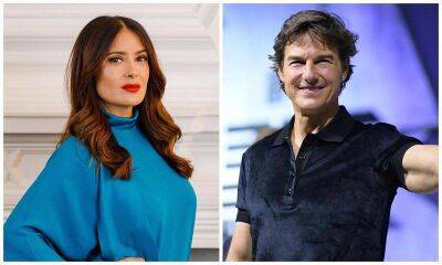 Salma Hayek and Tom Cruise go out for dinner in London - us.hola.com - London - Mexico