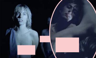 Whoa! Stranger Things Star Maya Hawke & Many More Get Nude In NSFW Orgy-Themed Music Video! - perezhilton.com