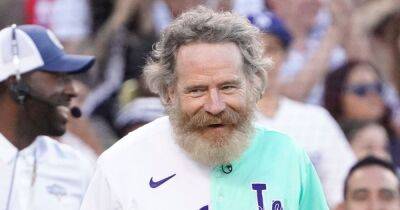 Breaking Bad's Bryan Cranston looks unrecognisable as he shows off new look at softball game - www.ok.co.uk - Britain - Los Angeles - county Bryan