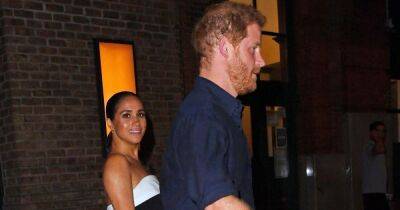Meghan’s £4k jumpsuit for Harry date night is identical to outfit Kate wore weeks ago - www.ok.co.uk - New York - New York