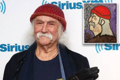 David Crosby’s brutal reaction to fan art: ‘Don’t quit your day job’ - nypost.com