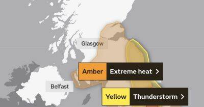 Met Office issues thunderstorm warning for Scotland today during 'extreme' heatwave - www.dailyrecord.co.uk - Scotland