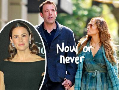 Red Flags?! Jennifer Lopez Rushed To Marry Ben Affleck Before He Got 'Cold Feet' -- But Where Were His Kids?? - perezhilton.com - Las Vegas - city Sin - Lake