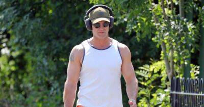 EastEnders' Jack Branning star Scott Maslen shows off impressive muscles amid heatwave - www.ok.co.uk - Britain - London - Greece