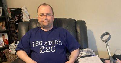 Scots dad has leg amputated after fall down stairs led to deadly sepsis - www.dailyrecord.co.uk - Scotland