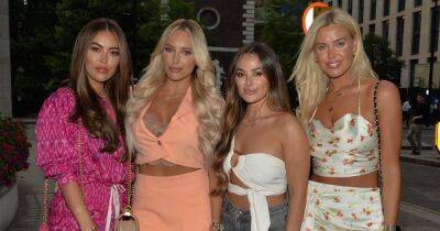TOWIE's Amber Turner, Chloe Meadows and Courtney Green stun on night out - www.ok.co.uk - London