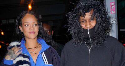 Rihanna surprises fans as she visits London barber shop with beau A$AP Rocky - www.ok.co.uk - London