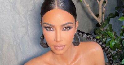 Kim Kardashian looks almost-unrecognisable with blonde hair in 80s makeover - www.ok.co.uk