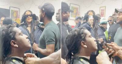 Rihanna and A$AP Rocky make surprise appearance at south London barbershop - www.msn.com - Britain