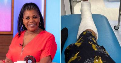 Loose Women’s Brenda Edwards pulls out of Chicago performance after fracturing leg - www.msn.com - Chicago - city Sheffield