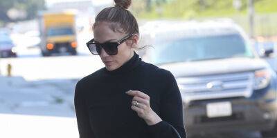 Jennifer Lopez Wears All Black To The Gym Following Weekend Wedding to Ben Affleck - www.justjared.com - Los Angeles - Las Vegas
