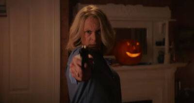 Jamie Lee Curtis Faces Off with Michael Myers One Last Time in 'Halloween Ends' Trailer - Watch Now - www.justjared.com