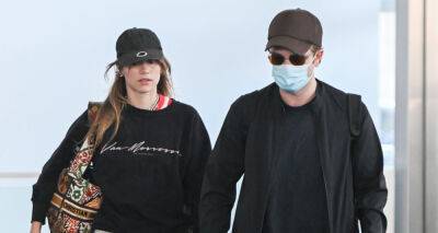 Robert Pattinson & Suki Waterhouse Arrive at JFK Airport for Flight Out of NYC - www.justjared.com - New York