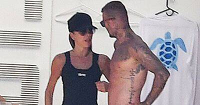 Ripped David Beckham chills on super yacht with Victoria, Harper, Cruz and family's new addition - www.ok.co.uk - Italy - Manchester - county Harper - Croatia