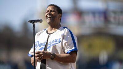Denzel Washington Pays Tribute to Jackie Robinson During Surprise Appearance at MLB All-Star Game - www.etonline.com - Washington - Washington - county Storey