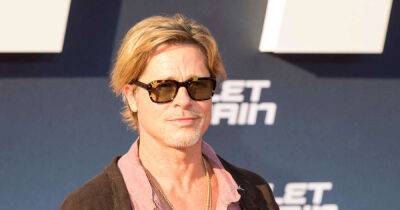Brad Pitt explains reason behind Bullet Train premiere skirt: ‘The breeze, the breeze’ - www.msn.com - France - Berlin