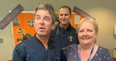 Noel Gallagher stuns pupils and staff at Rusholme school with surprise visit on last day of term - www.manchestereveningnews.co.uk - Manchester - state Maine
