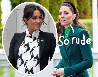 Meghan Markle DID Make Kate Middleton Cry -- And It Was Over Princess Charlotte, Claims Bombshell New Book! - perezhilton.com