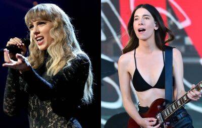 Watch Taylor Swift surprise fans by joining HAIM on stage in London - www.nme.com - London