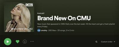Playlist: Brand New On CMU - completemusicupdate.com
