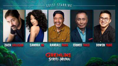 Zach Galligan Will Return to ‘Gremlins’ Franchise With New Guest Cast Bowen Yang, Sandra Oh, George Takei and Randall Park - variety.com - China - county San Diego - city Shanghai