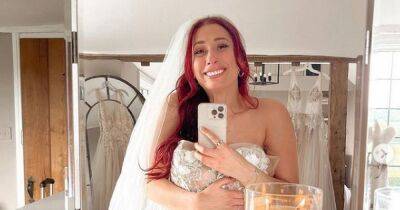 Stacey Solomon reveals daughter Rose's wedding day dress is made from scraps of her own bridal gown 'so they match' - www.ok.co.uk